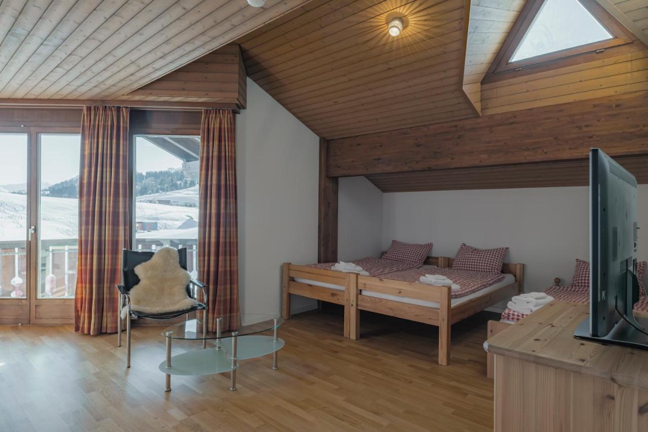 Hotel Alpstubli Stoos Bagian luar foto