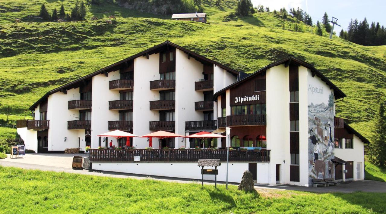 Hotel Alpstubli Stoos Bagian luar foto