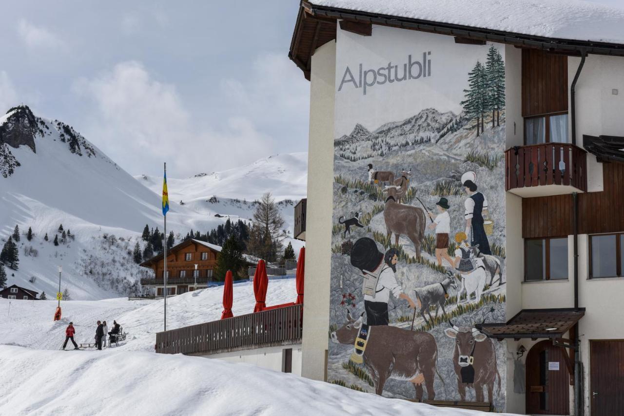 Hotel Alpstubli Stoos Bagian luar foto